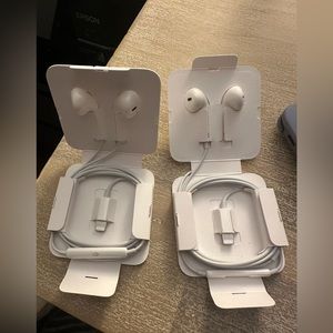 Apple headphones